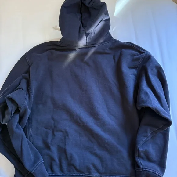 Y-3 Men's Navy Hoodie - Picture 2 of 6